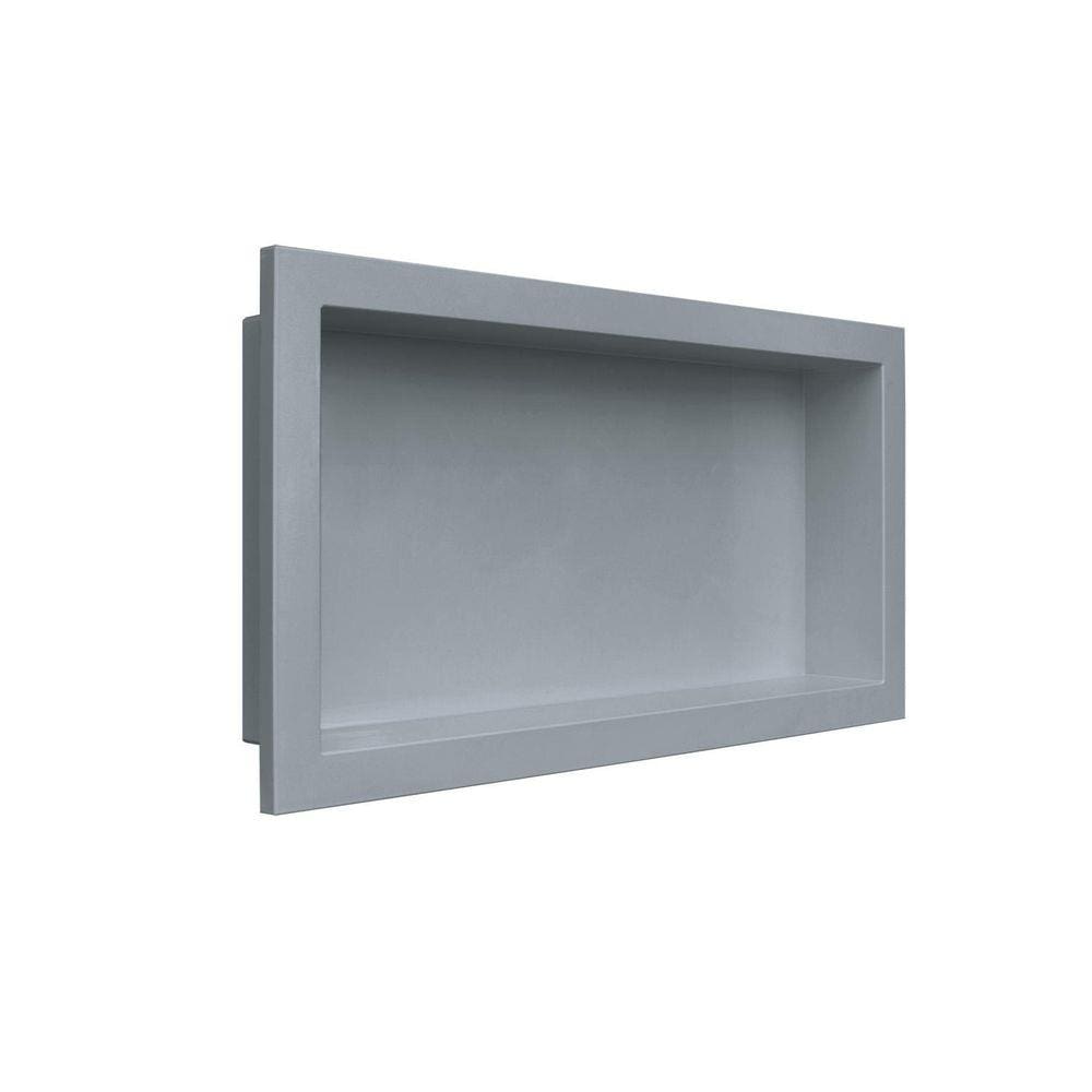 Nicho Para Banheiro Parede Embutir 30X60Cm Cinza Urbano