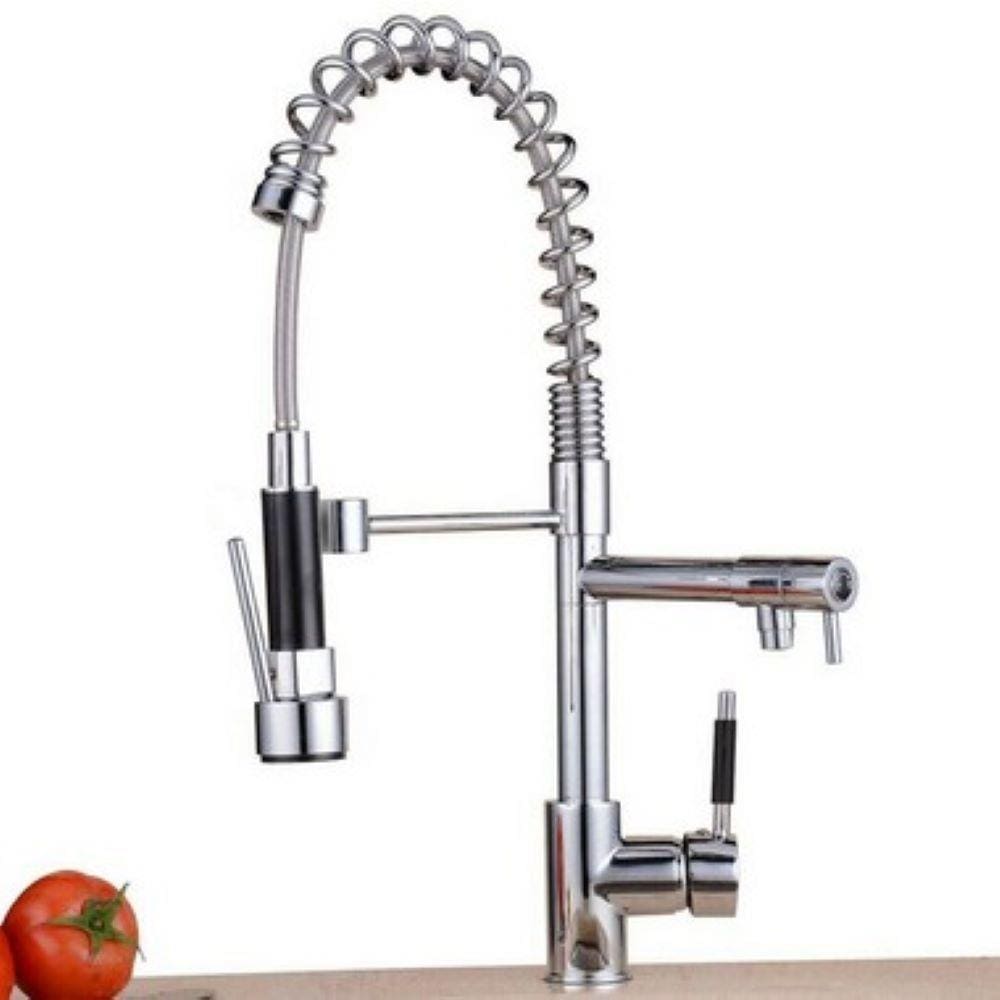 Torneira Gourmet Bancada Pia Cozinha Misturador Spray Flexível 50cm Lorben