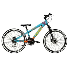 Bicicleta Aro 26 Vikingx 21v Alumínio Freeride Freio A Disco