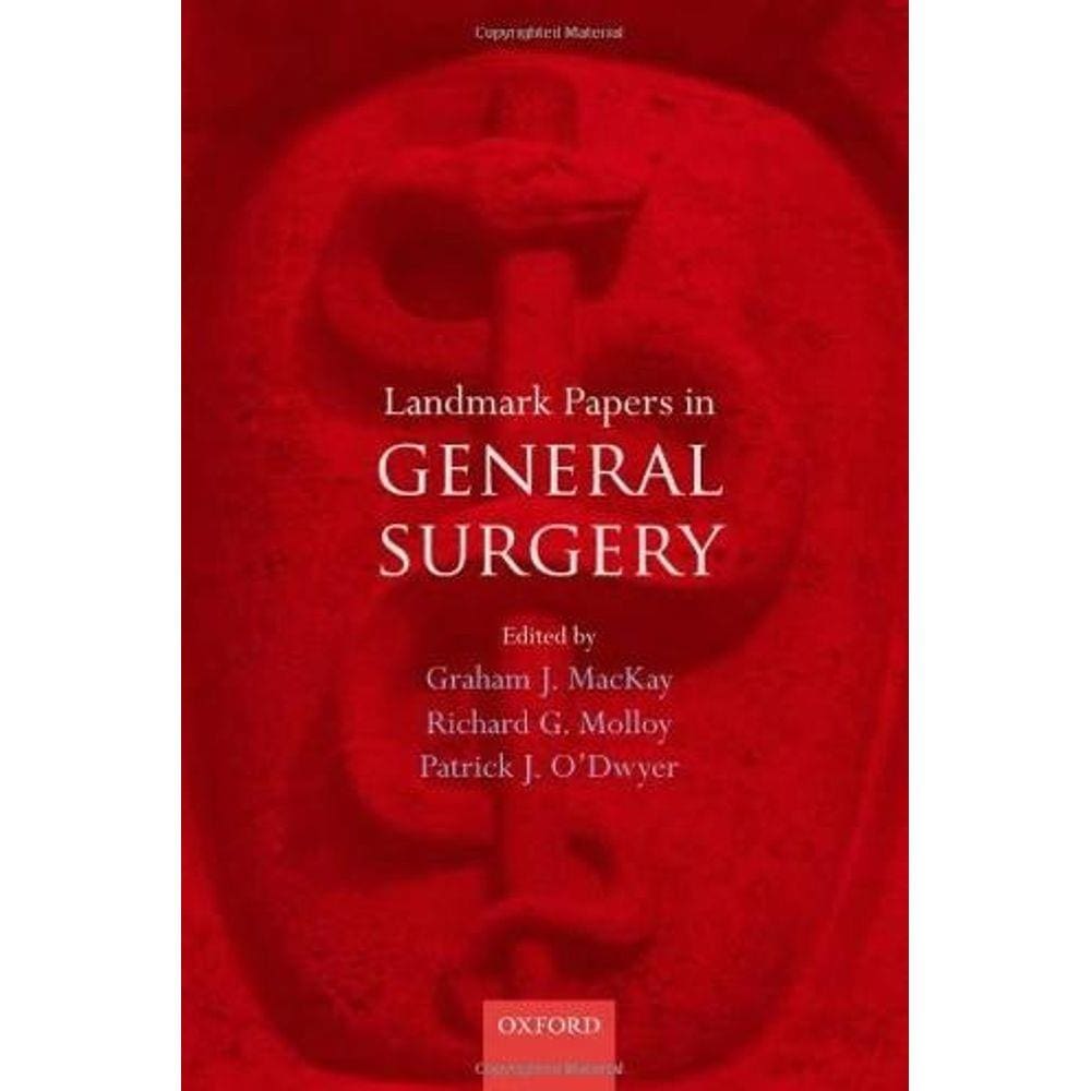 Landmark Papers In General Surgery