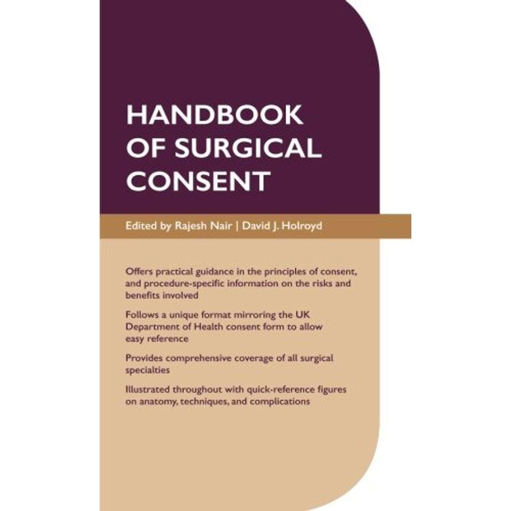 Handbook Of Surgical Consent