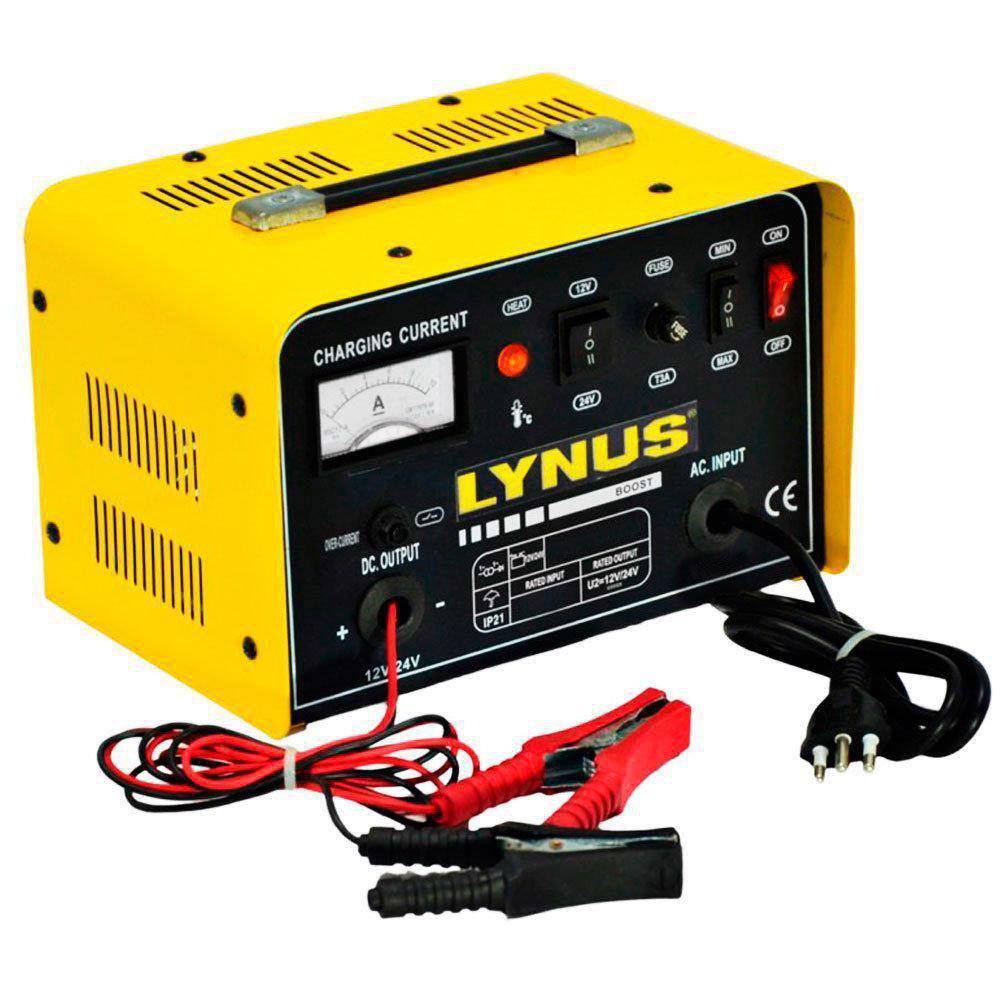 Carregador Para Bateria Automotiva De 12 E 24V 25A LCB-25 Lynus 220v