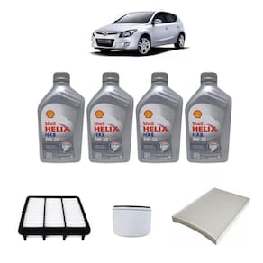 Troca Óleo Hyundai I30 2.0 16v 2007 A 2012 Filtros Hx8 5w30