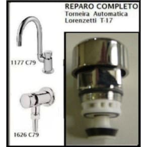 Reparo Mecanismo de Acionamento Torneira Automática Lorenzetti Prestop 7081077 - T17D