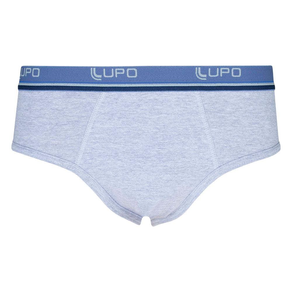 Kit 2 Cuecas Slip Algodão Adulto Lupo 524-088