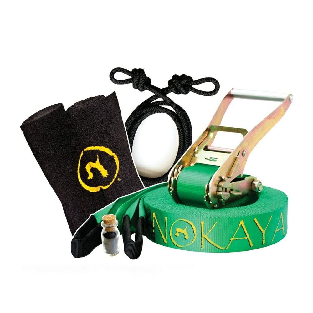 Kit JungleLine Completo 10m Profissional - Nokaya Slackline