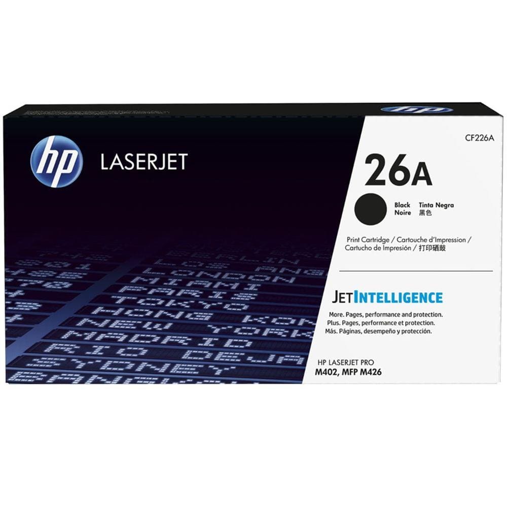 Toner genuino CF226A 226A 26A laserjet M402 M426 M402W M426DW