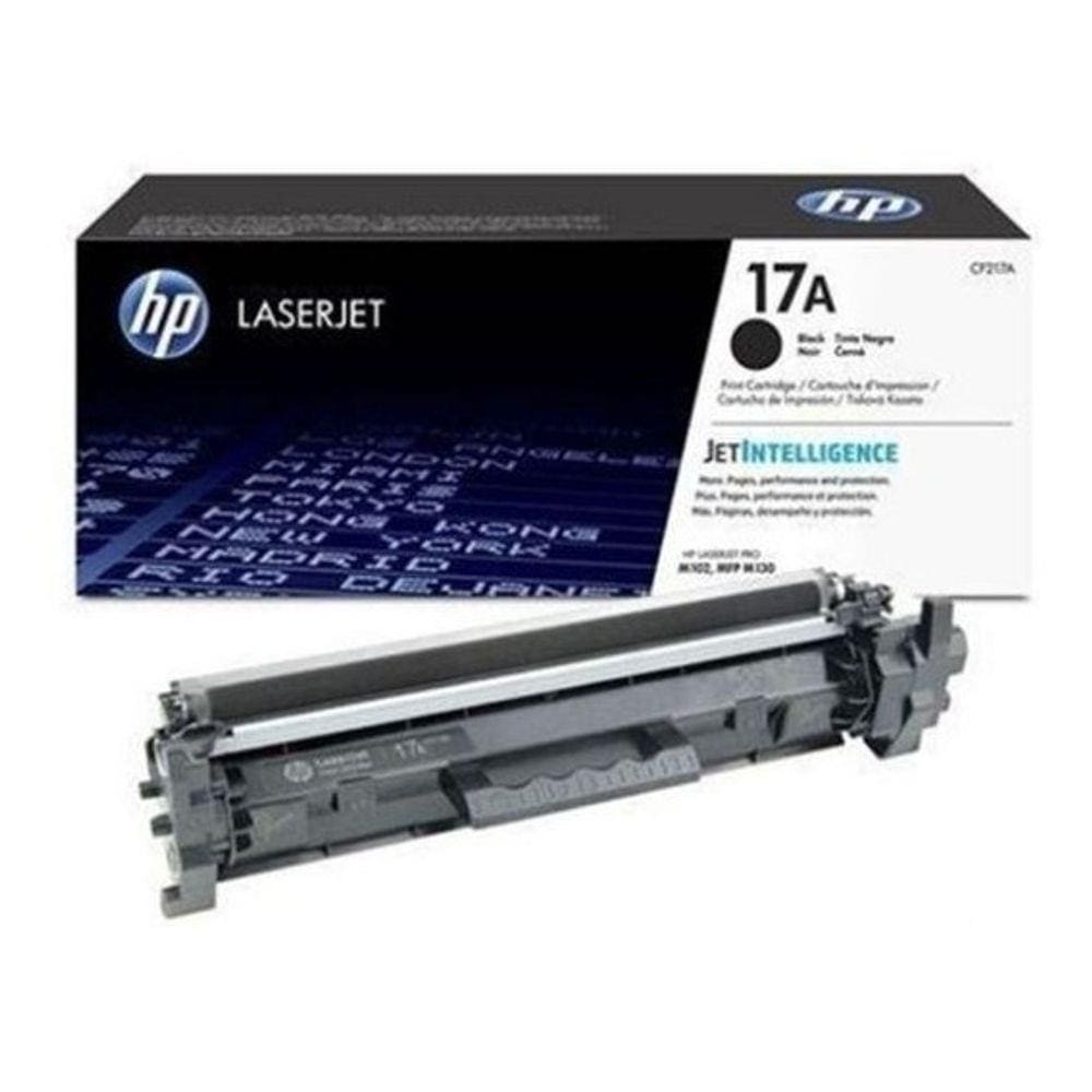 Toner Genuino 17A Preto 1600 Paginas(M102w/M130fw) CF217A
