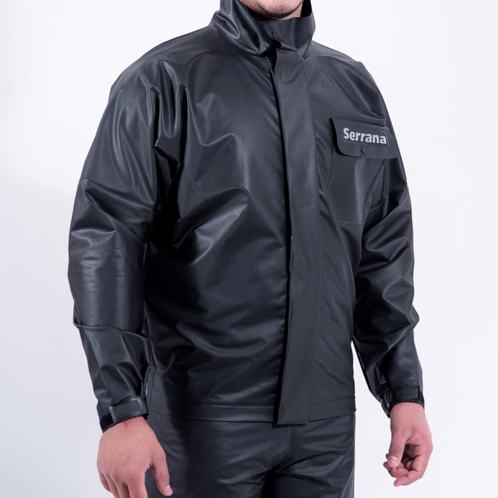 Kit Capa De Chuva Motoqueiro Masculino Serrana + Polaina - TAMANHOS