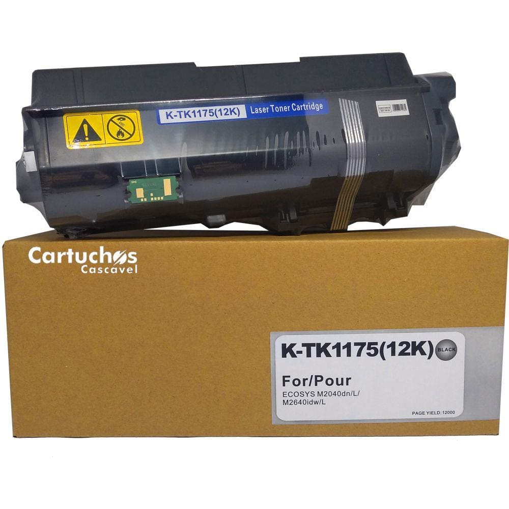 Toner Kyocera Tk1175 Tk1170 | 100% Novo | M2040dn M2540 M2640idw | Pronto para Uso