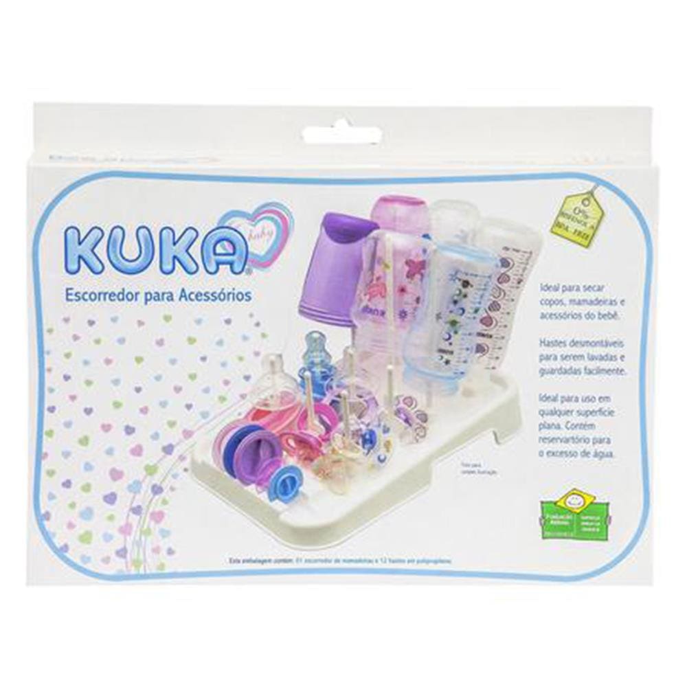 Escorredor de Mamadeira e Acessórios de Uso Fácil e Prático