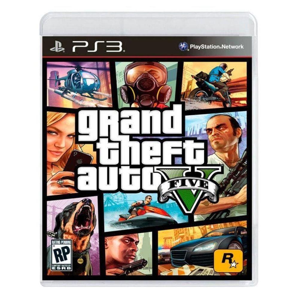 Ps3 Gta V Mídia Física Novas Lacradas.