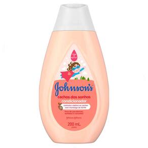 Condicionador Johnson`s Baby Para Cabelos Cacheados 200ml