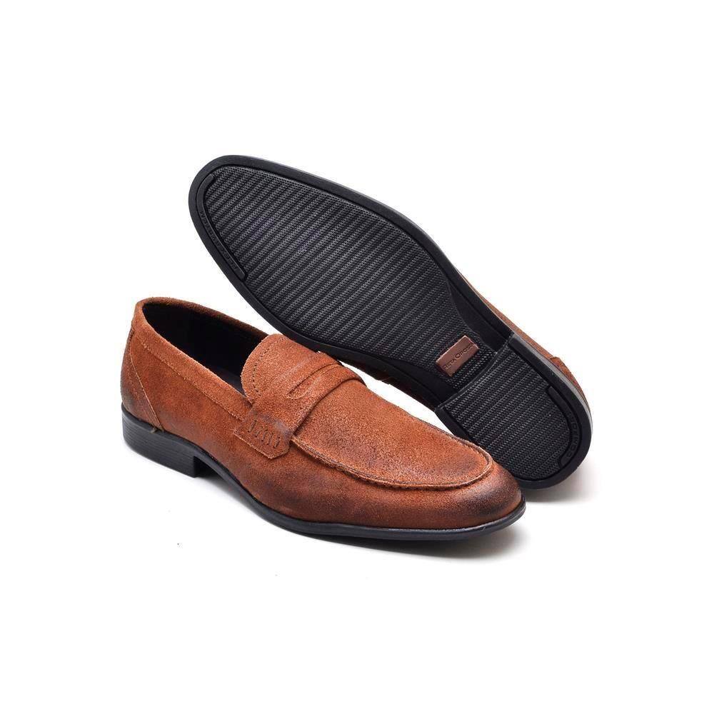 Mocassim couro wakalbout george nobuck masculino walkabout | Ponto