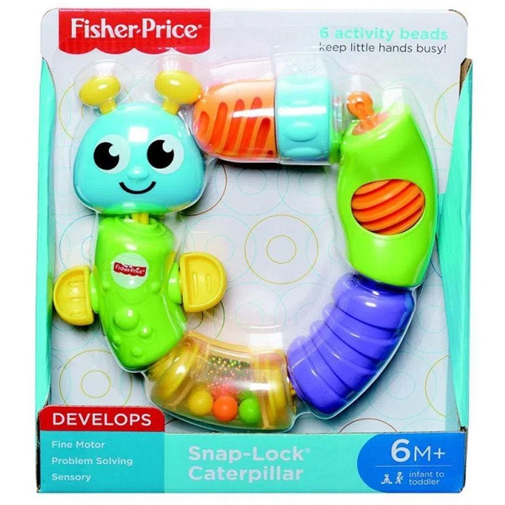 Centopeia Encaixa e Puxa Fisher Price Mattel W9834