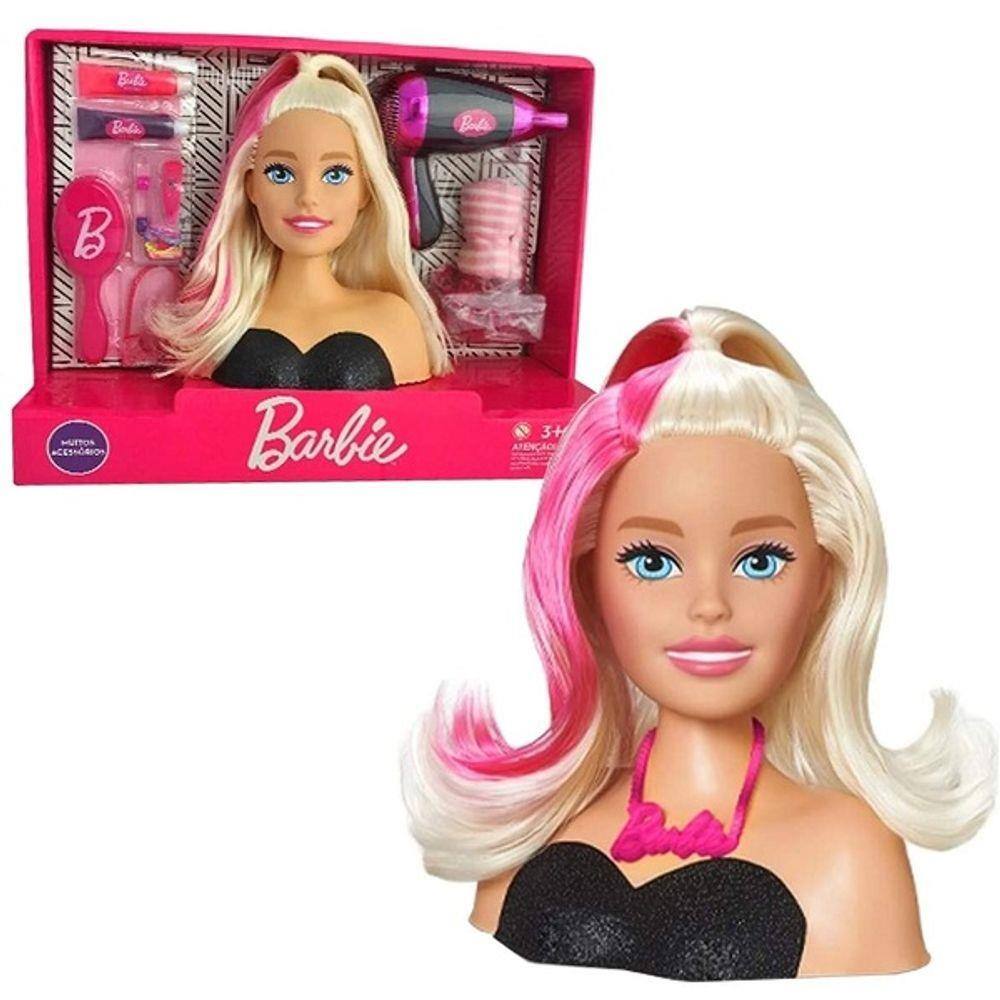 Boneca Barbie com Acessórios - Cabelo e Maquiagem - Malibu