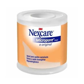 Fita Micropore Nexcare Bege 50MM X 4,5M 3M