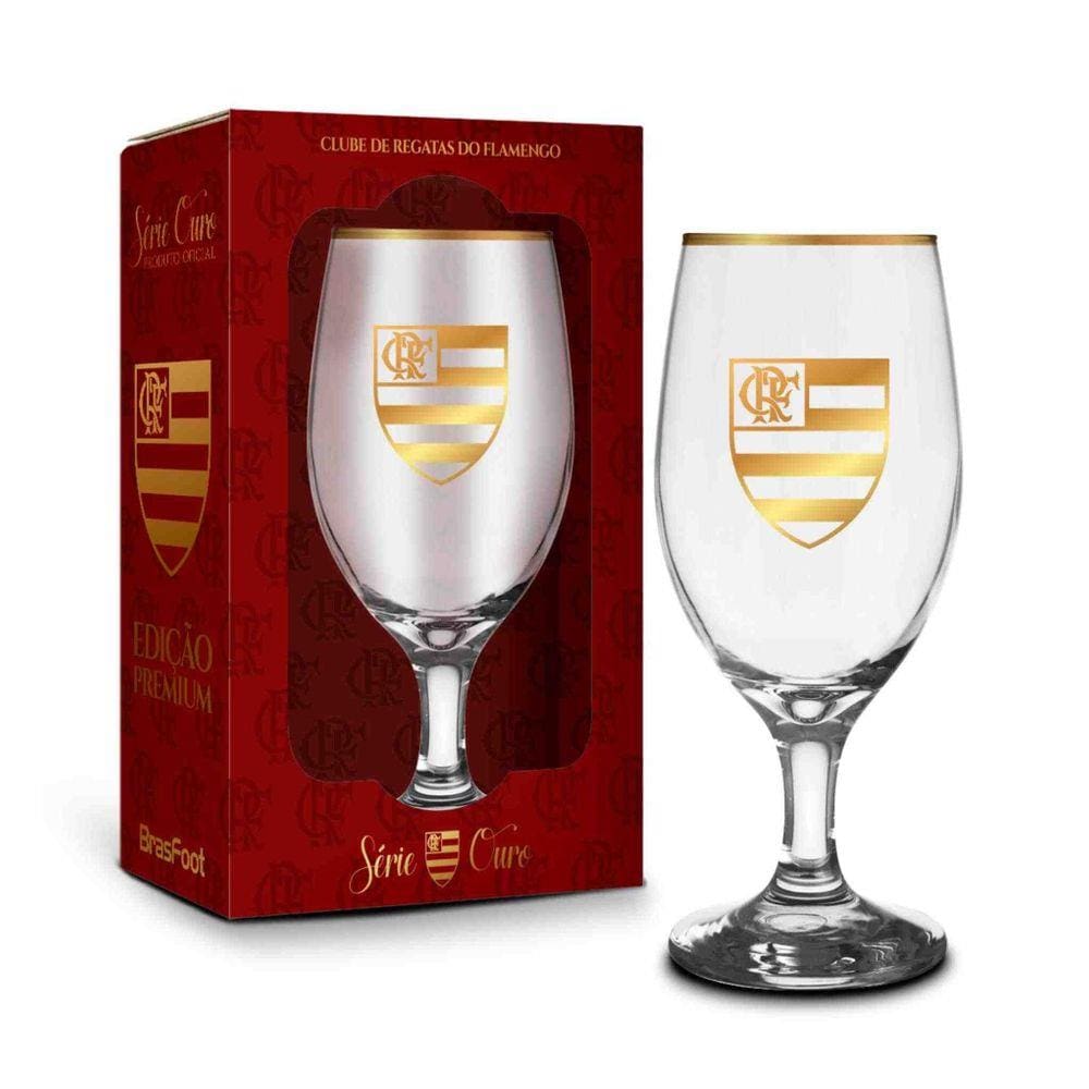Taça Windsor Mengão Serie Ouro 330Ml