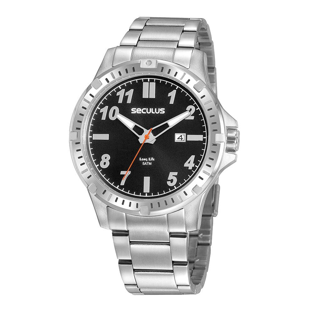 Relógio Masculino Seculus Prata 20900G0SVNA4