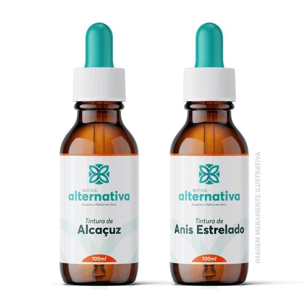 Tintura De Alcaçuz E Anis Estrelado 100ml