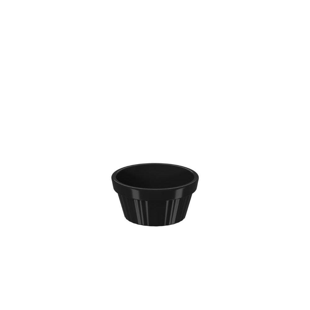 Ramekin 30ml Preto Uno Coza 5,5 x 2,7 cm