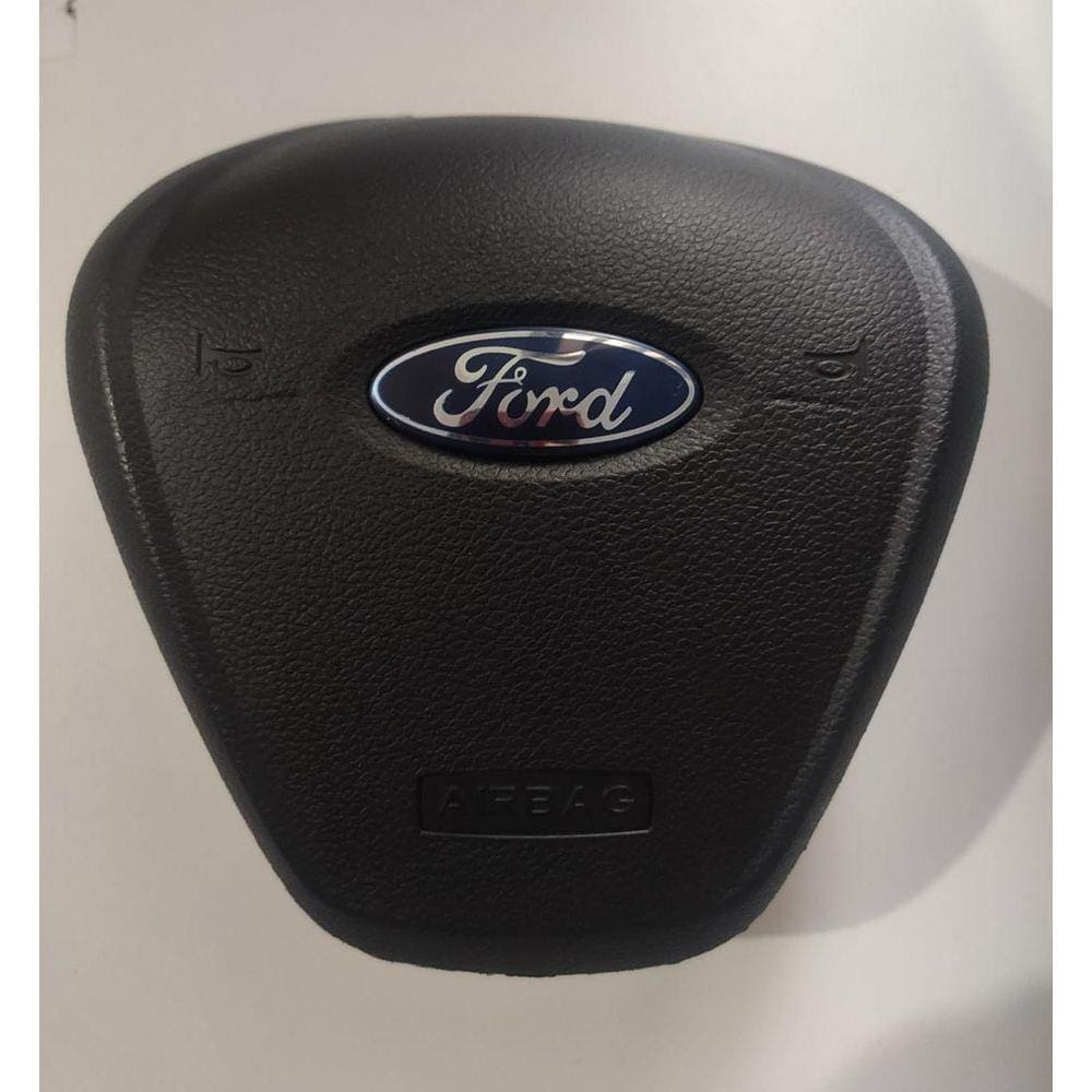 Capa Tampa do Airbag Volante New Fiesta Ecosport 2014 2015 2016 2017 2018 2019 Buzina Motorista