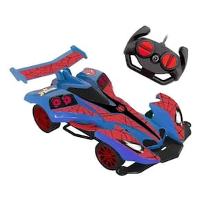 Carrinho Controle Remoto Spiderman Web Charge 7 funções  Bateria Recarregável -  Candide