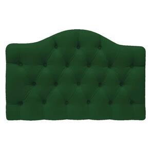 Cabeceira Suspensa Imperatriz 140 Cm Casal Suede Verde