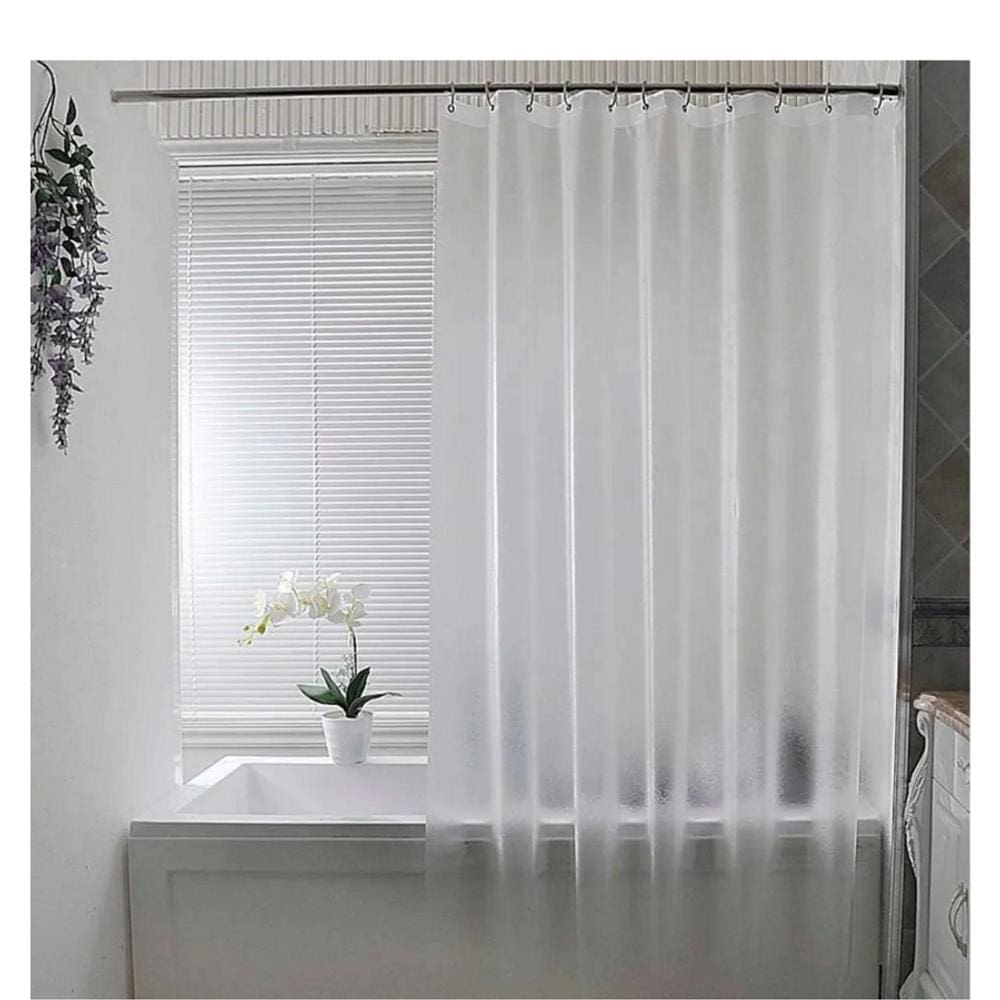 1 Cortina Box Banheiro Fosca Antimofo