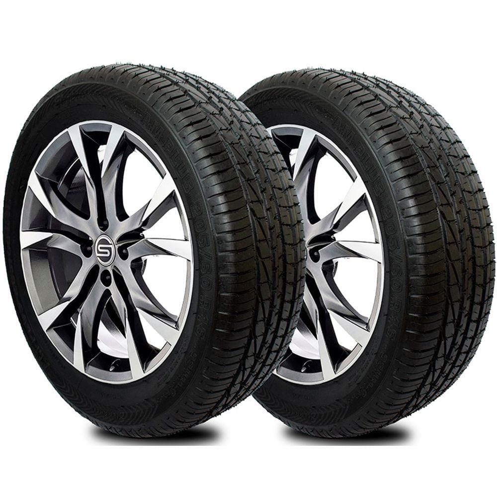 Kit 2 Pneus 235/60R16 Remoldad