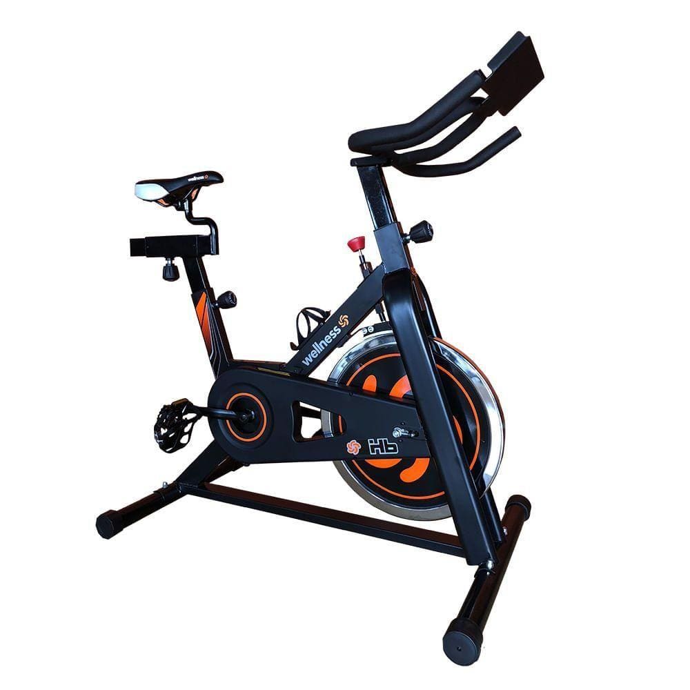 Bike Spinning Hb Com Painel Roda De Inércia 14kg