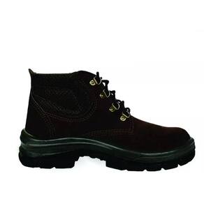 Botina De Segurança Para Trabalho Nobuck Tp092 Preto Cartom