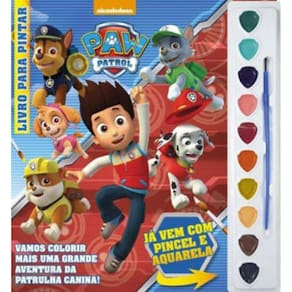 Patrulha Canina - Livro Para Pintar