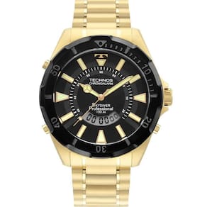 Relógio Anadigi Masculino Dourado Technos Skydiver - WT205GA/1P