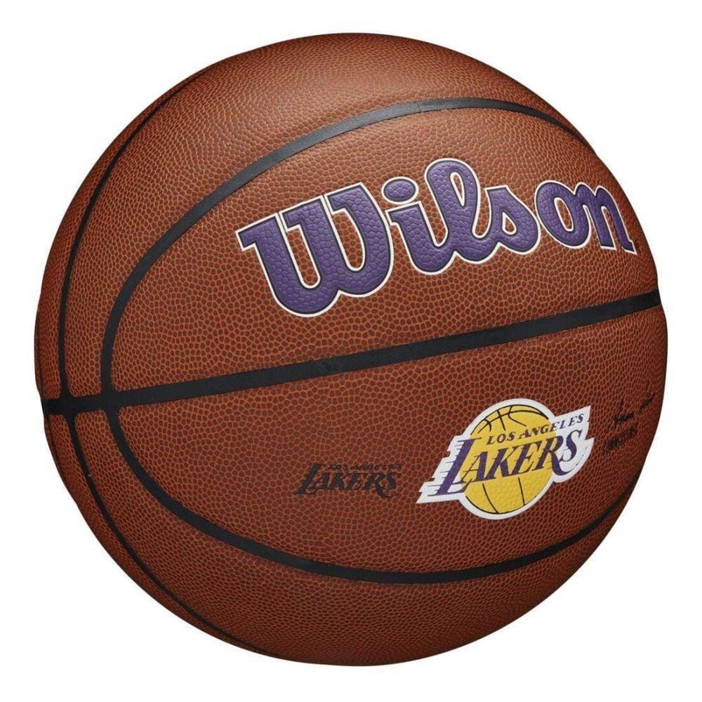 Bola Basquete NbaLos Angeles Lakers Size 7 WilsonMarron