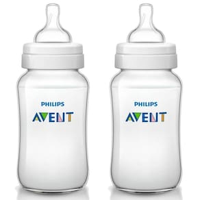 Kit 2 Mamadeiras Avent Classica 330ml (bico3) Antic