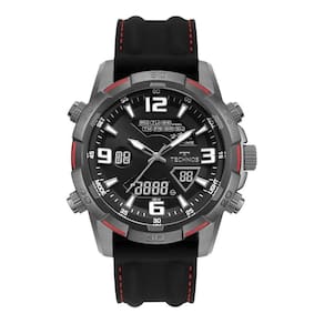 Relógio Technos Masculino Digiana Grafite Vermelho