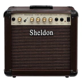 Amplificador (Cubo) Sheldon Vl3800 Para Violão 40 Watts Rms