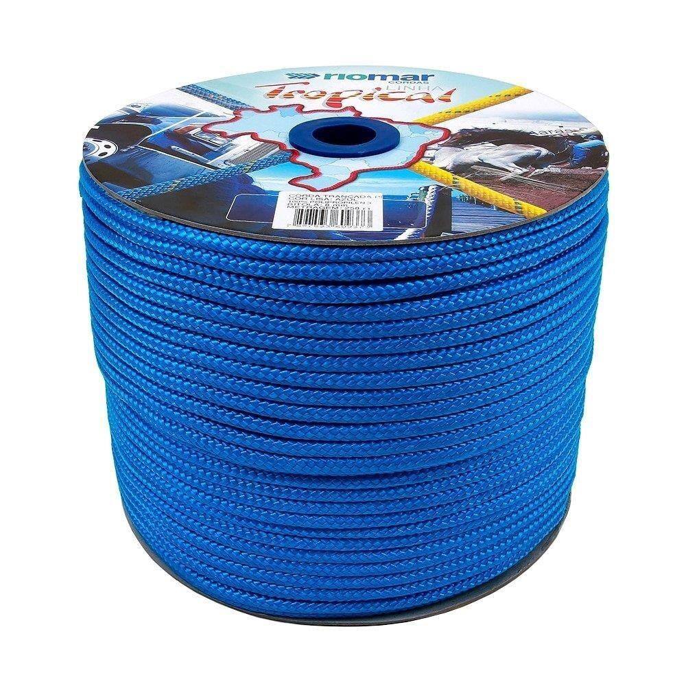 Corda Riomar Carretel PP Tropical Azul 12MMx140M