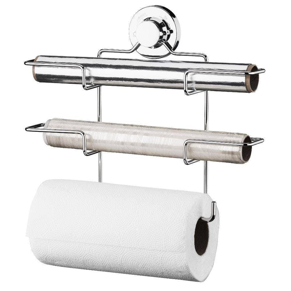 Suporte Para Rolos E papel Toalha Fixação A Vácuo Future