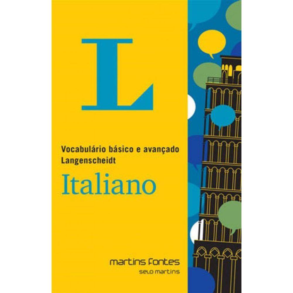 Vocabulário Básico E Avançado Langenscheidt - Italiano