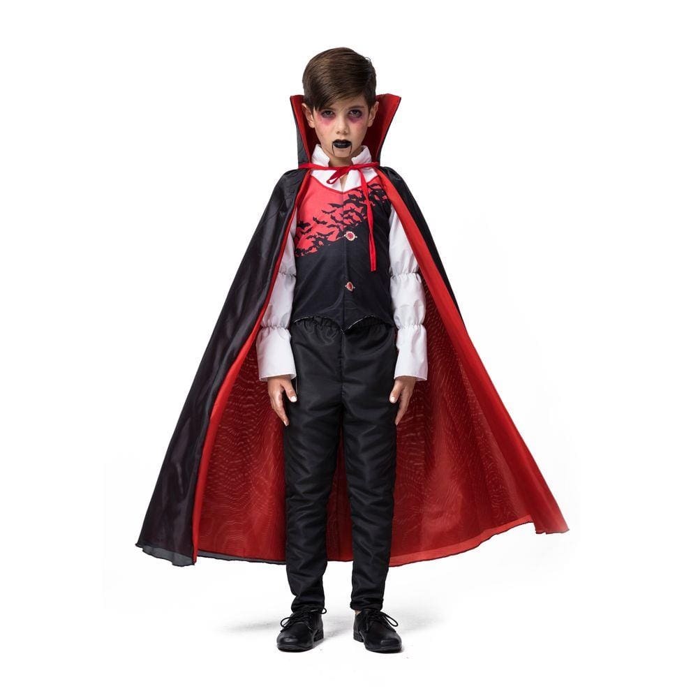 Fantasia Vampiro Feminina Infantil Halloween