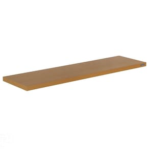 Prateleira Invisível Elite 120x25cm 25mm em Madeira Noce B. Pinus Tramontina