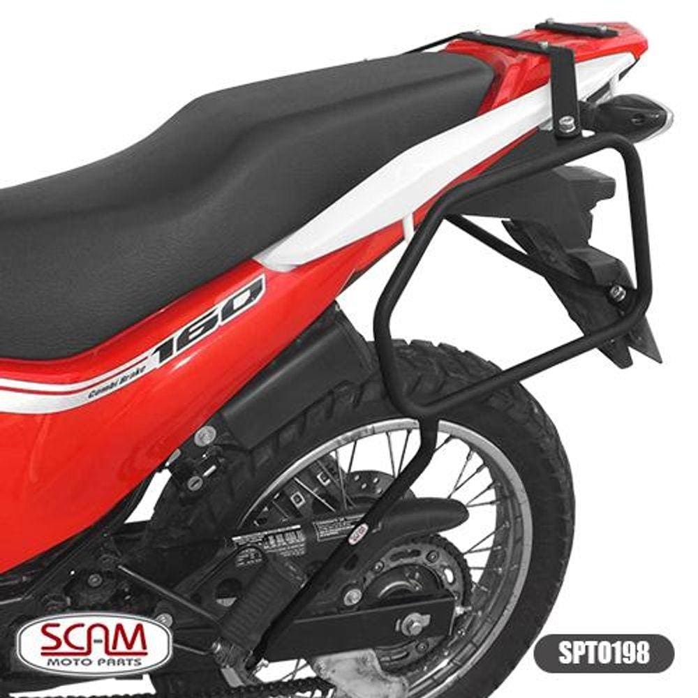 Afastador de Alforge Honda XRE 190 Bros 160 Suporte SCAM