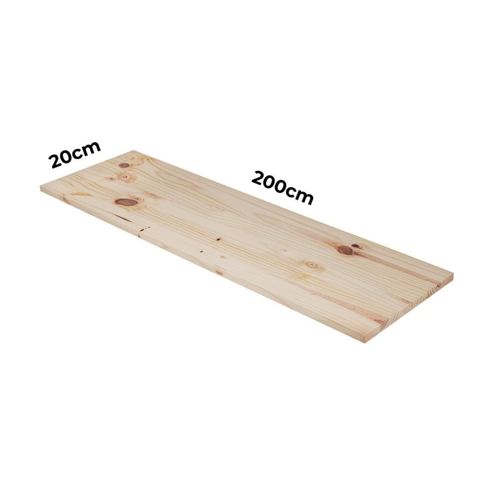 Painel Chapa Madeira Natural 2000x200x18 - Tramontina - 2m x 20cm com 18mm de espessura Tramontina