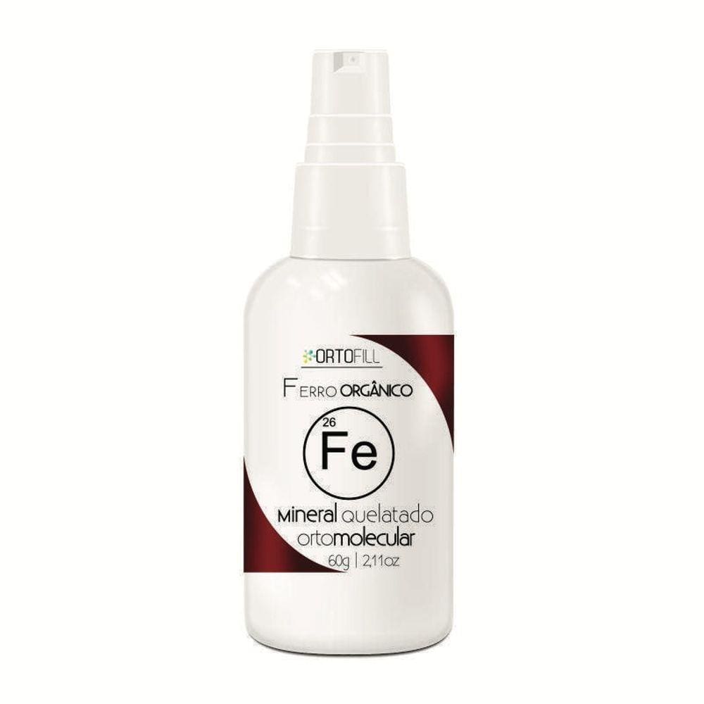Ferro Gel Mineral Quelatado Ortomolecular