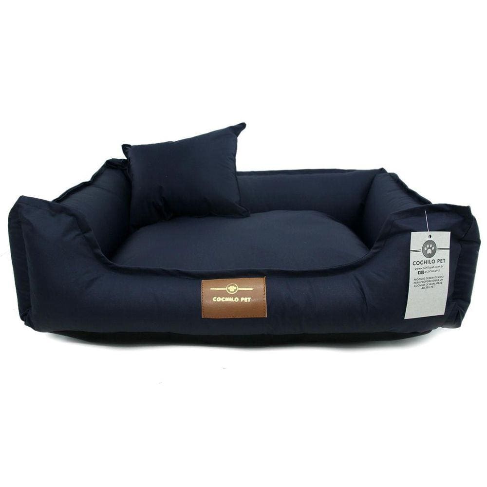 Caminha  Para Cachorro Impermeável Cochilo Pet 60X50 Marinho