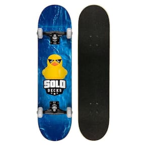 Skate Montado Profissional Solo Decks Duck - Até 120Kgs