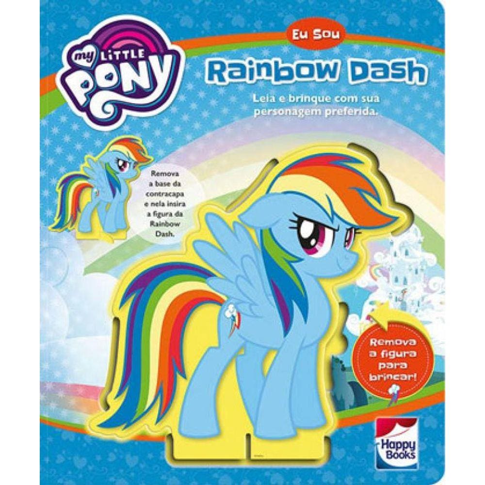 Boneca My Little Pony New Azul Rainbow Dash Hasbro