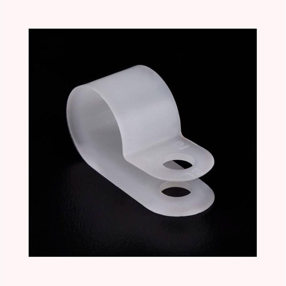 Abraçadeira Cinta Plastica Fixadora 15,9 A 20,6mm Natural Pct 50 Unid